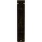 Ekena Millwork Crawley Wrought Iron Bracket, (Triple center brace), Antiqued Pale Gold 2"W x 7 1/2"D x 10"H BKTM02X07X10TCRAPG - alternate 7